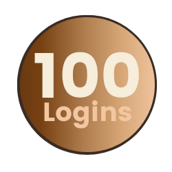 100 Logins